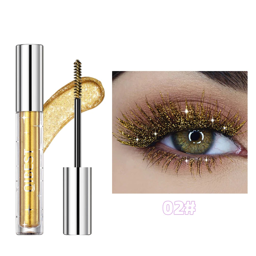 Diamond Mascara Shining Galaxy Sequins Sweat Proof