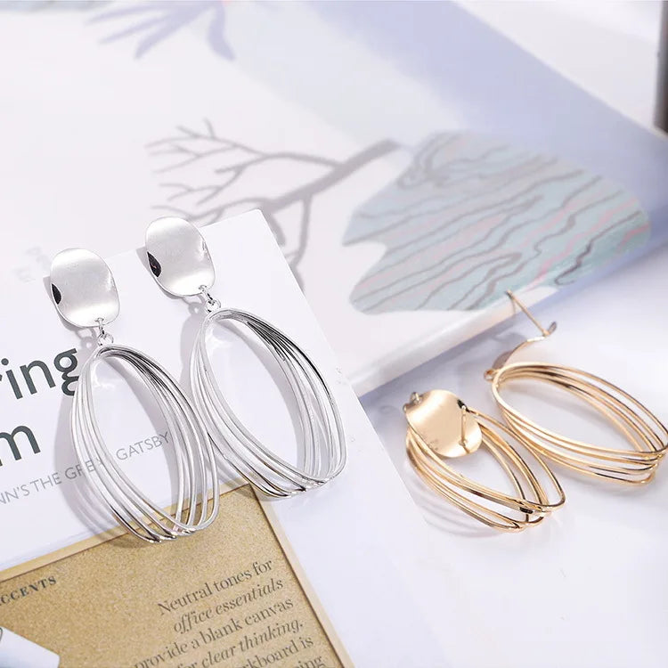 Luxury Earring Aretes De Mujer Modernos