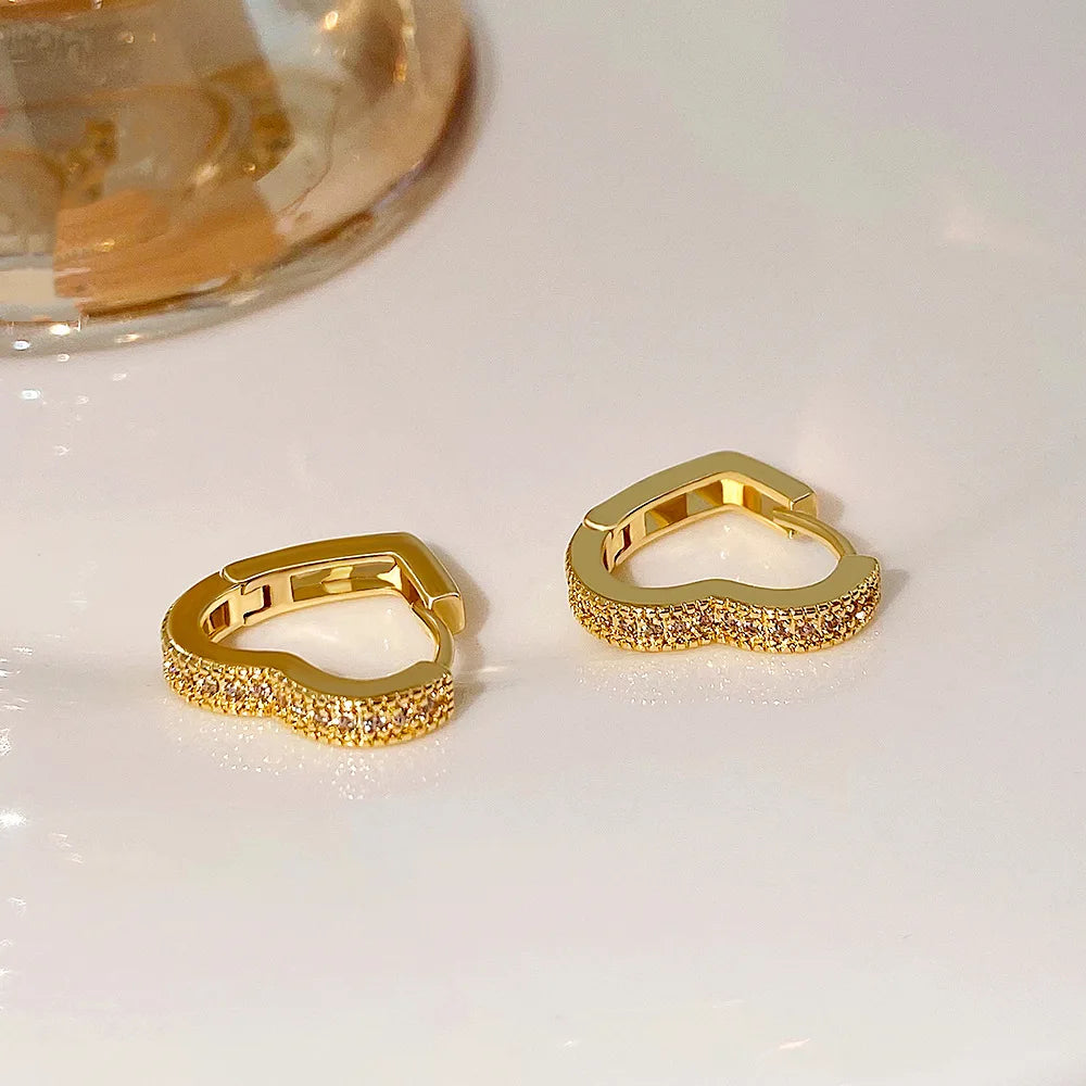 Metal Hoop Earrings