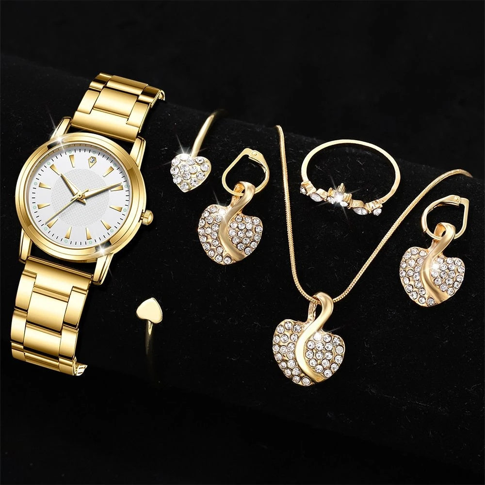 Quartz Watch and Jewellery Set ﻿