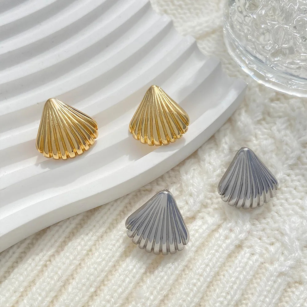 Metal Hoop Earrings