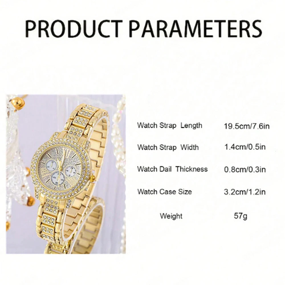Quartz Watch and Jewellery Set ﻿