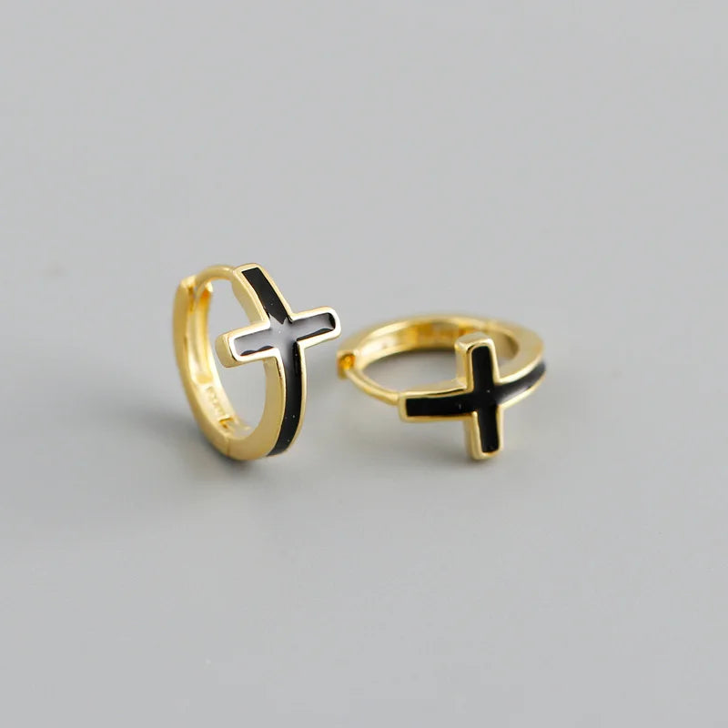 Metal Hoop Earrings