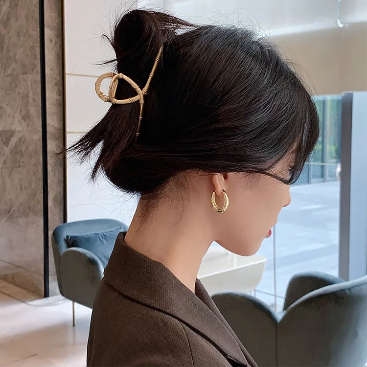 Metal Hoop Earrings