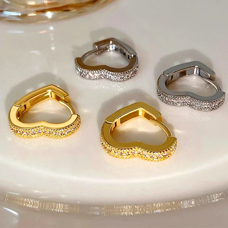 Metal Hoop Earrings